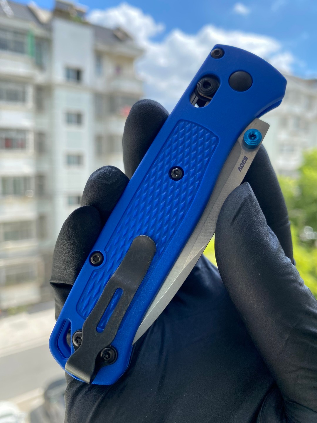 Benchmade Bugout S30V钢 尼龙柄 535 蓝色 1260