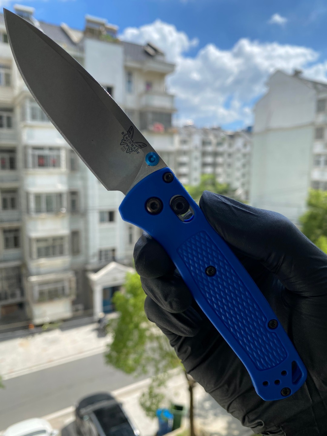 Benchmade Bugout S30V钢 尼龙柄 535 蓝色 1260