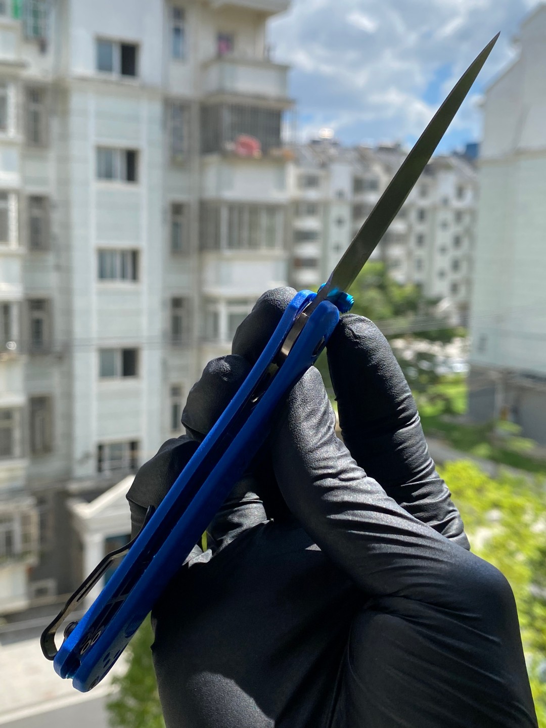 Benchmade Bugout S30V钢 尼龙柄 535 蓝色 1260