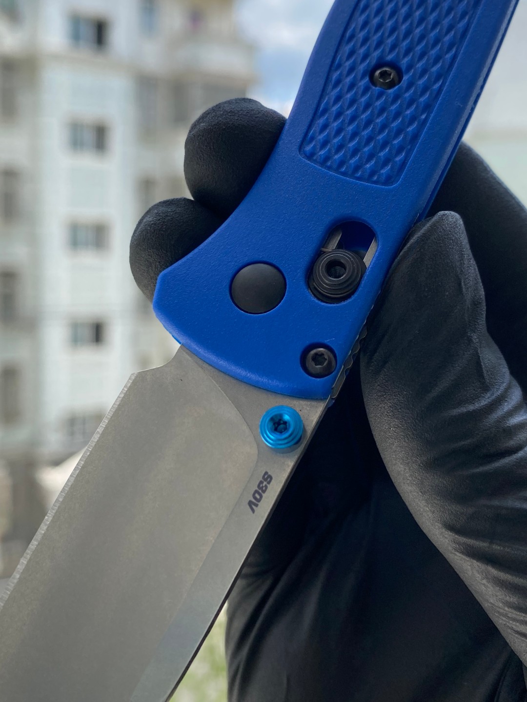 Benchmade Bugout S30V钢 尼龙柄 535 蓝色 1260