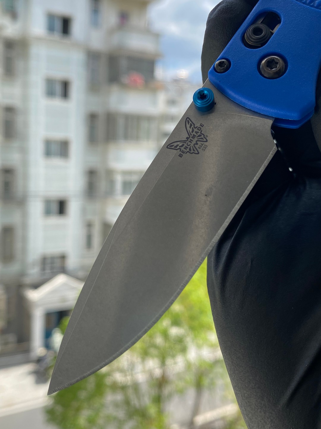 Benchmade Bugout S30V钢 尼龙柄 535 蓝色 1260