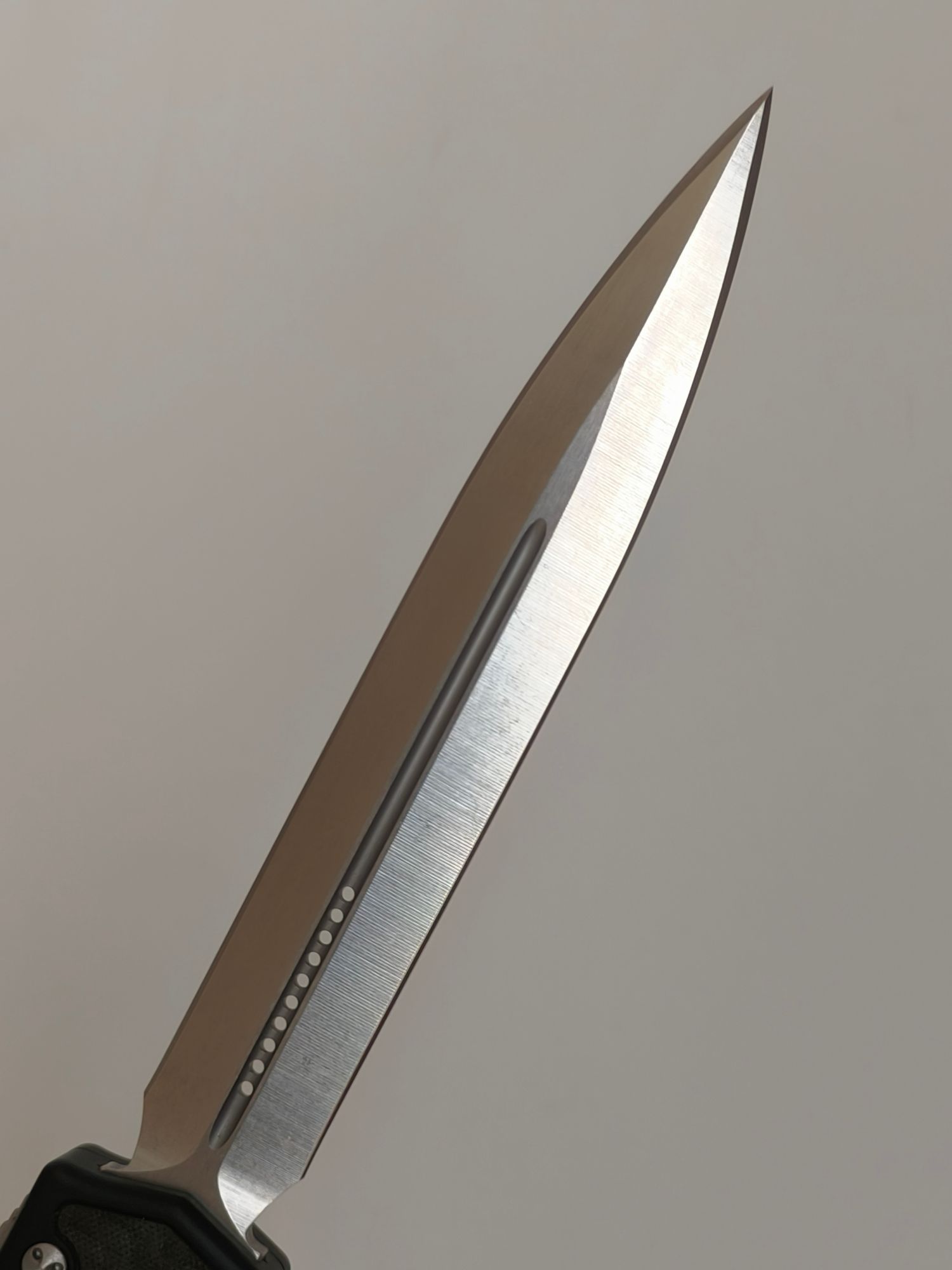 【已出】Microtech Makora II 圣蚂蚁二代 ELMAX钢 铝合金柄 106-10 黑色 3500 停产型号
