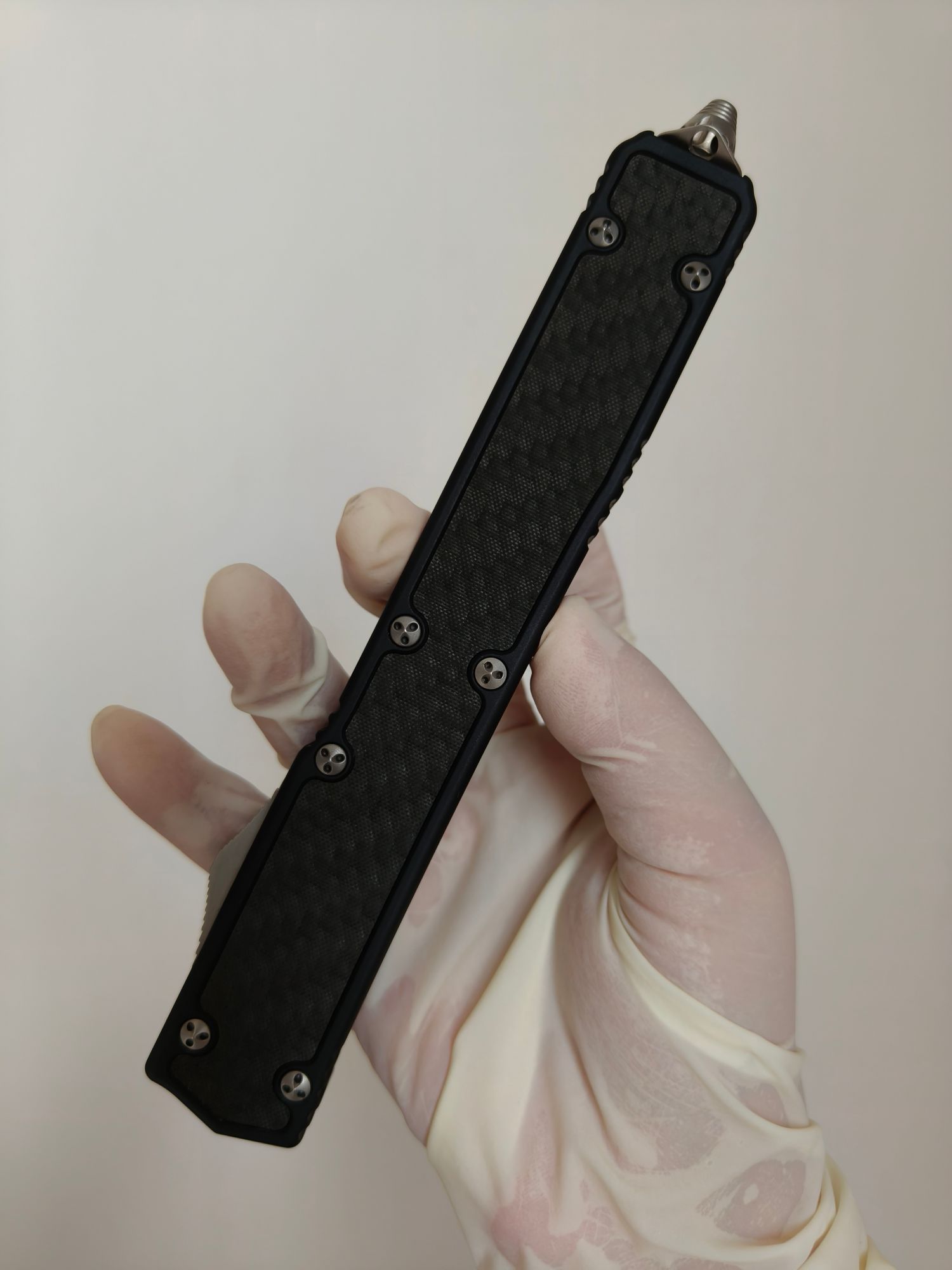 【已出】Microtech Makora II 圣蚂蚁二代 ELMAX钢 铝合金柄 106-10 黑色 3500 停产型号