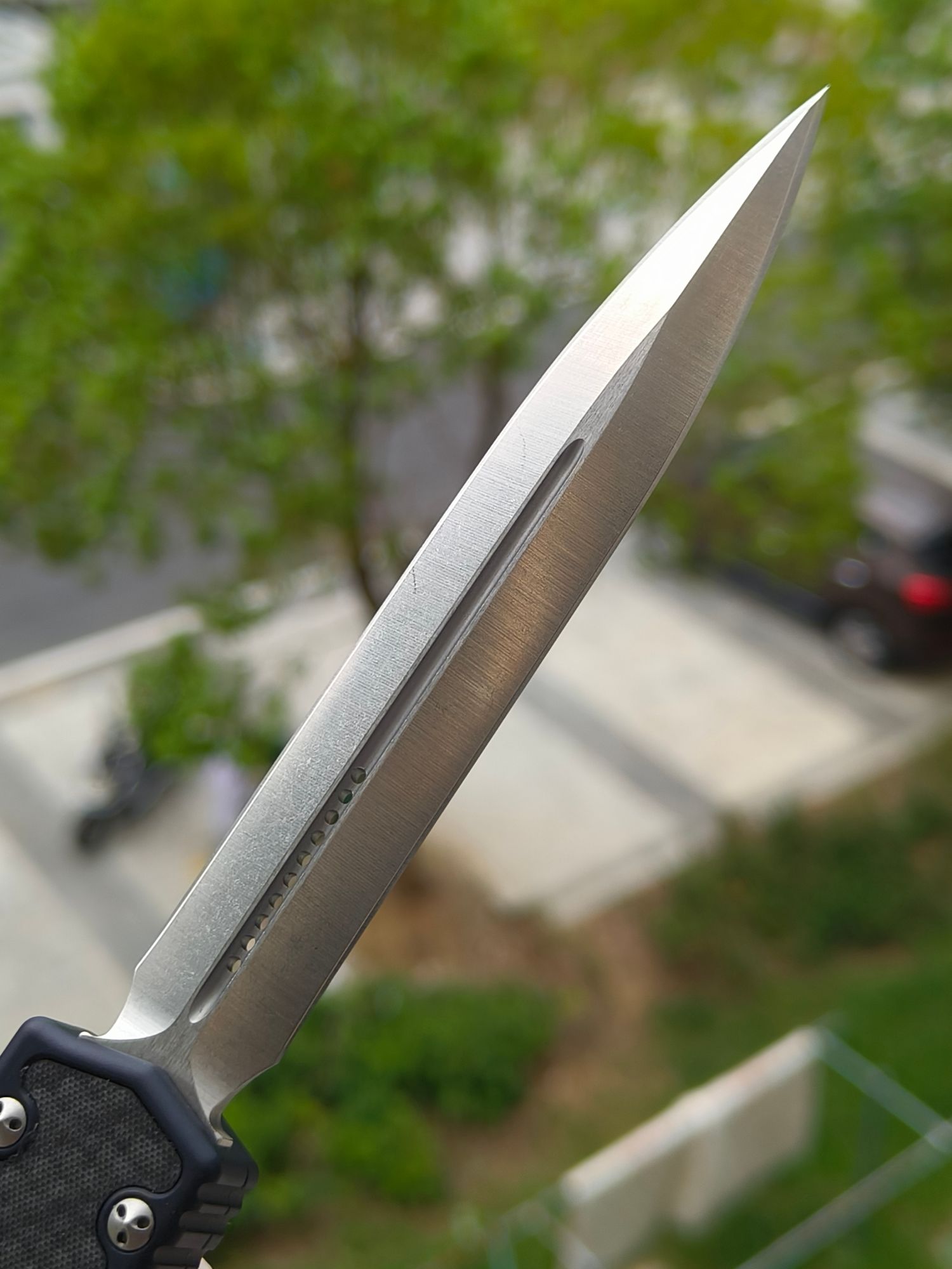 【已出】Microtech Makora II 圣蚂蚁二代 ELMAX钢 铝合金柄 106-10 黑色 3500 停产型号