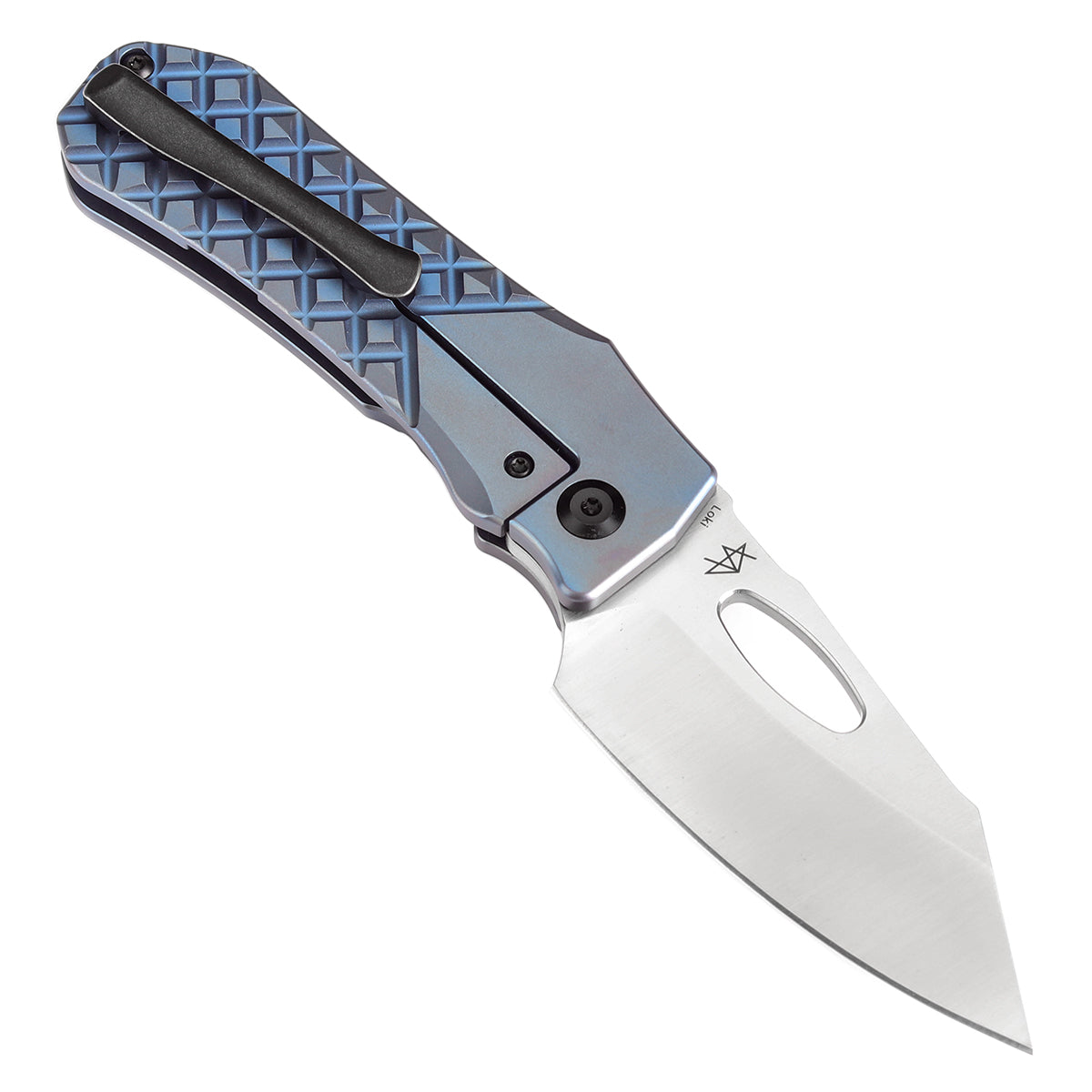 Kansept Knife Loki CPM-S35VN钢 钛柄 棕色 K1058B6 蓝色