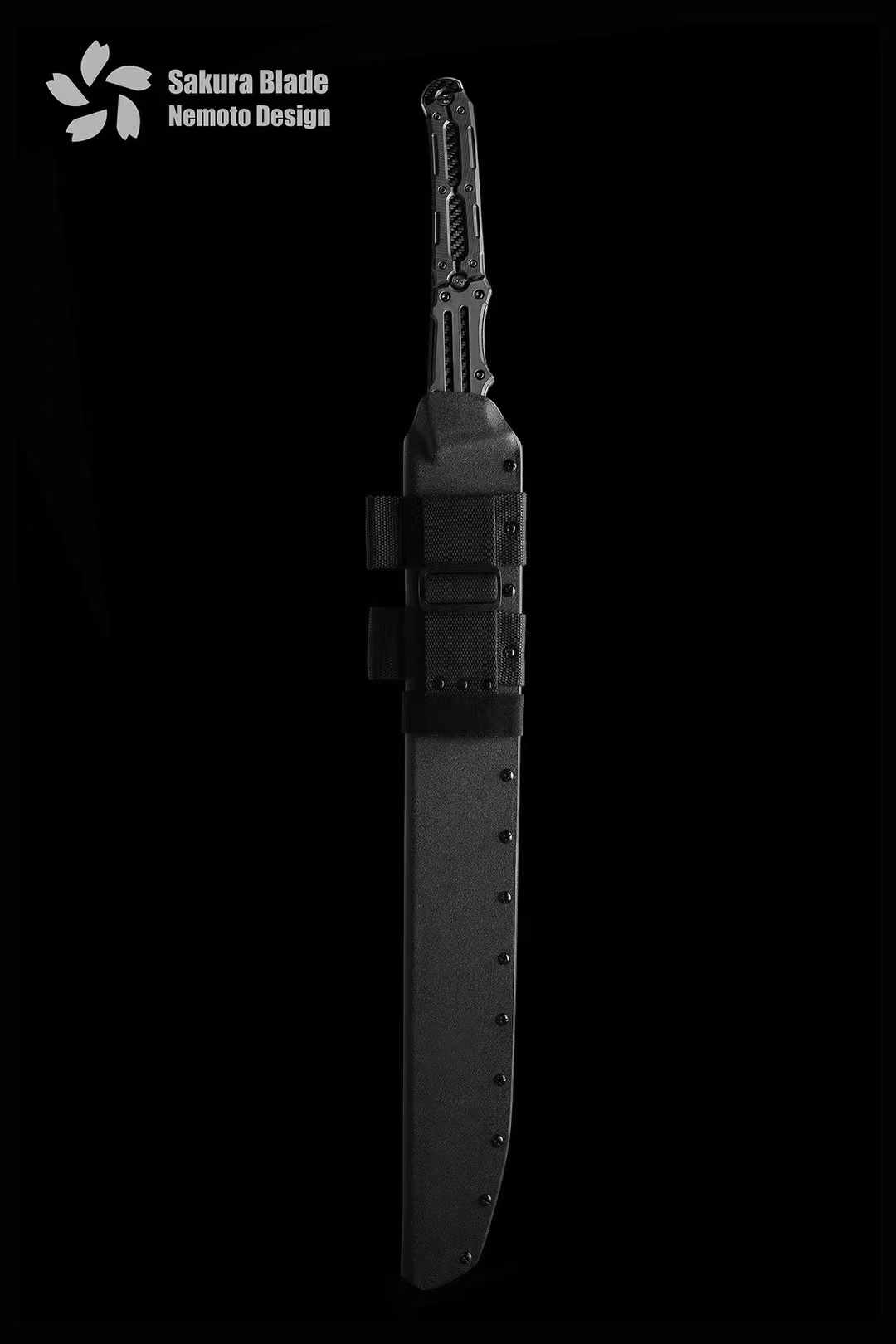 根本朋之 & 华诺合作款 雷电之剑 S7 XL钢 G10+碳纤维柄 2980 大号