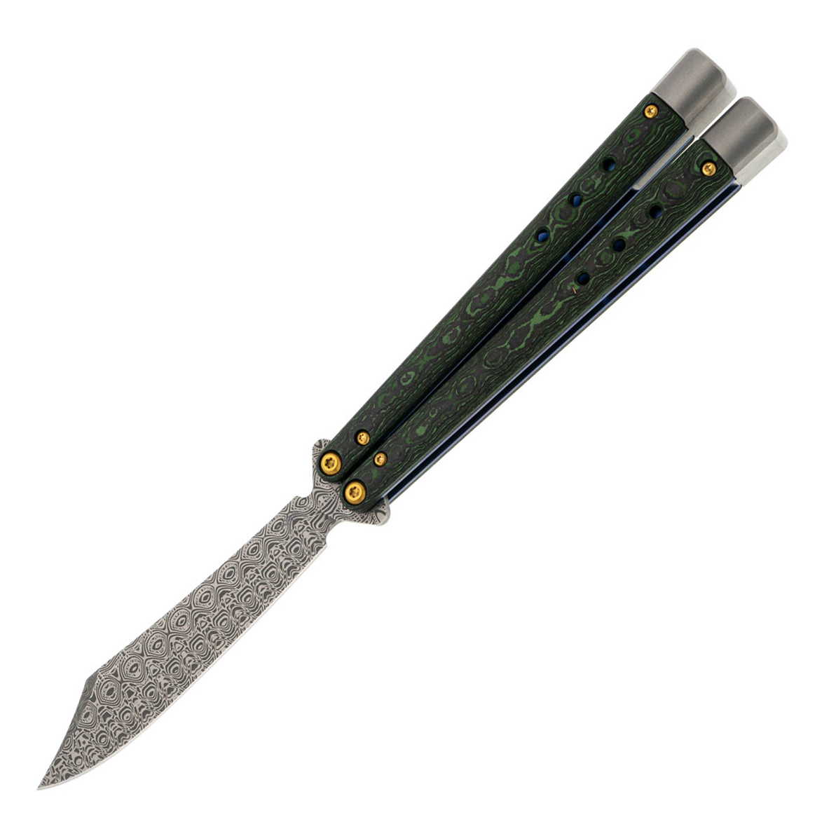 🆕 Benchmade Necron Monarch Damasteel 大马士革钢 Jungle Wear Fatcarbon 碳纤维柄 99-242 金盒 限量 500 把 12000