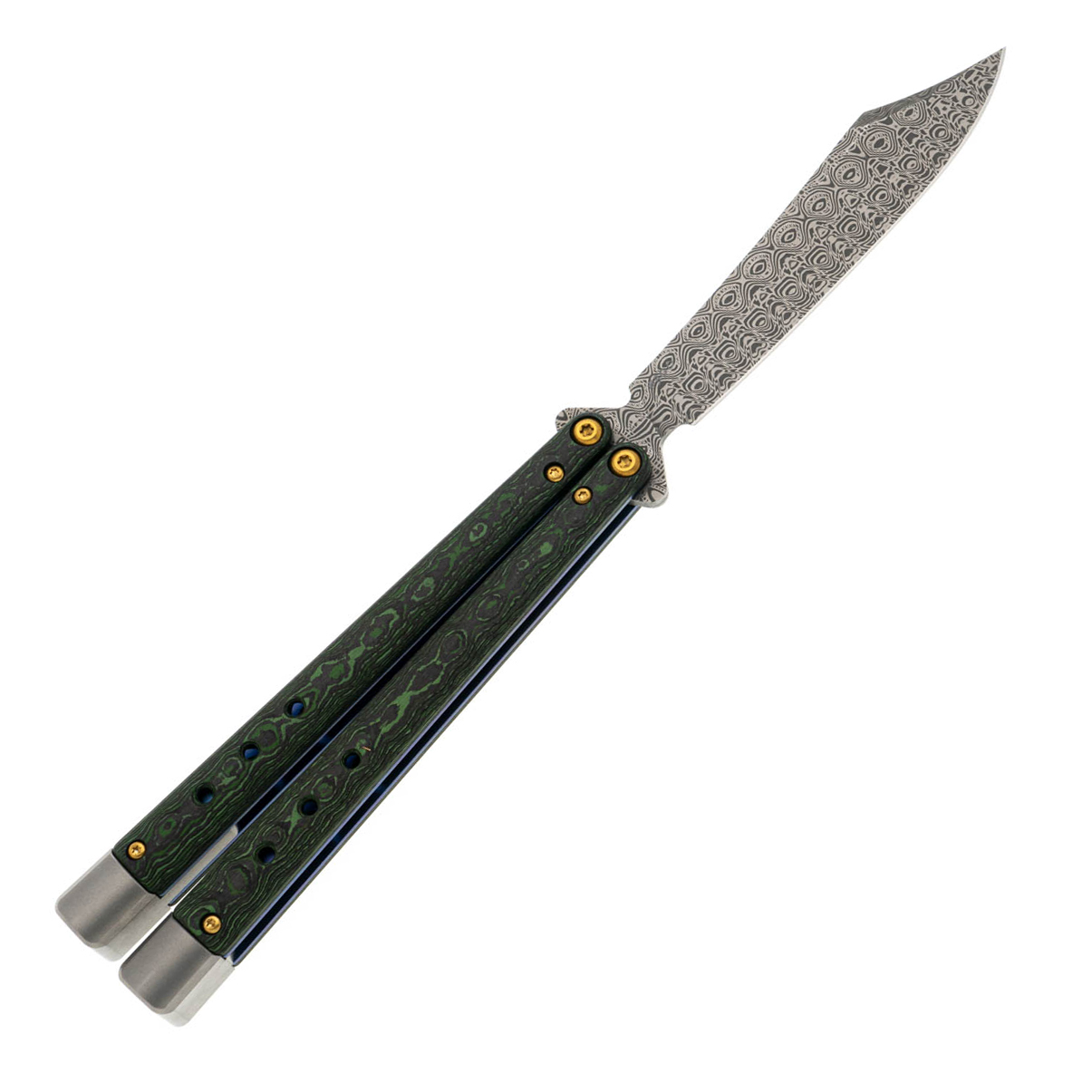 🆕 Benchmade Necron Monarch Damasteel 大马士革钢 Jungle Wear Fatcarbon 碳纤维柄 99-242 金盒 限量 500 把 12000