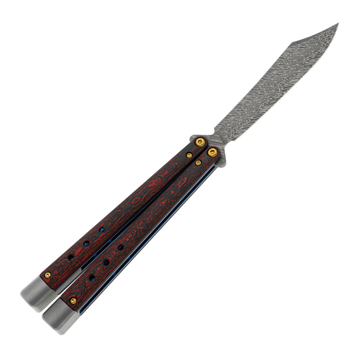 🆕 Benchmade Necron Monarch Damasteel 大马士革钢 Jungle Wear Fatcarbon 碳纤维柄 99-241 金盒 限量 500 把 12000