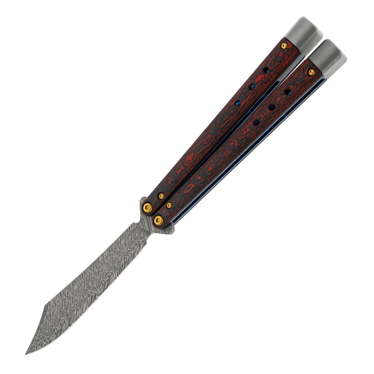 🆕 Benchmade Necron Monarch Damasteel 大马士革钢 Jungle Wear Fatcarbon 碳纤维柄 99-241 金盒 限量 500 把 12000