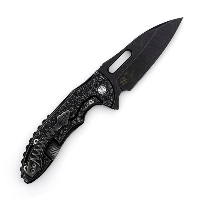 Mechforce Rick Lala Collab Sentry M390钢 钛合金柄 黑色