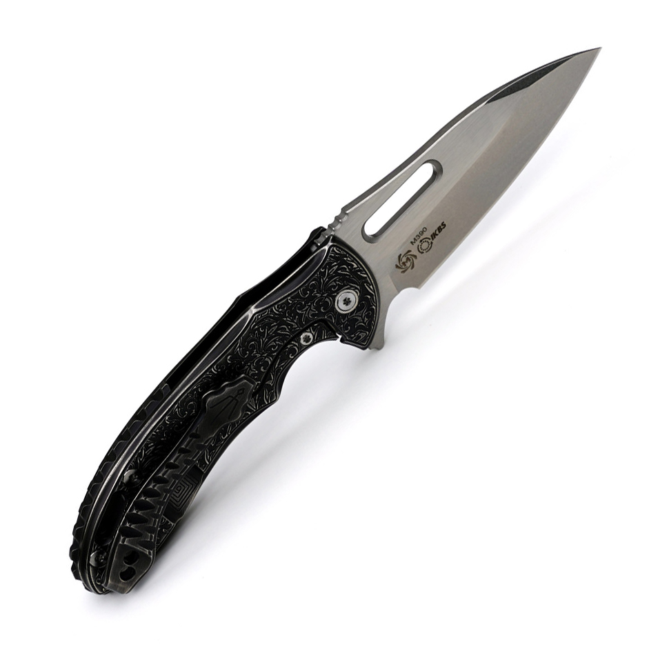 Mechforce Rick Lala Collab Sentry M390钢 钛合金柄 黑色