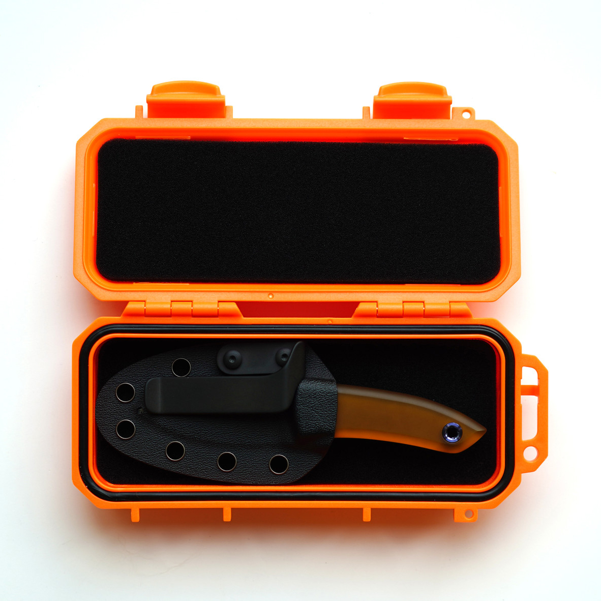 Mechforce Knife Collab Forager Magnacut钢 Ultem柄 琥珀色 1900