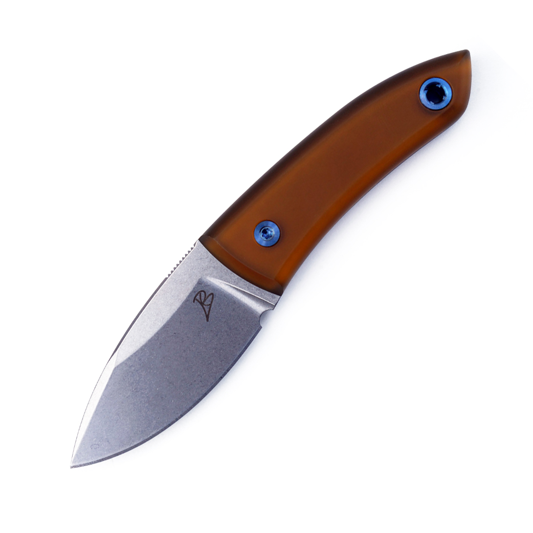 Mechforce Knife Collab Forager Magnacut钢 Ultem柄 琥珀色 1900