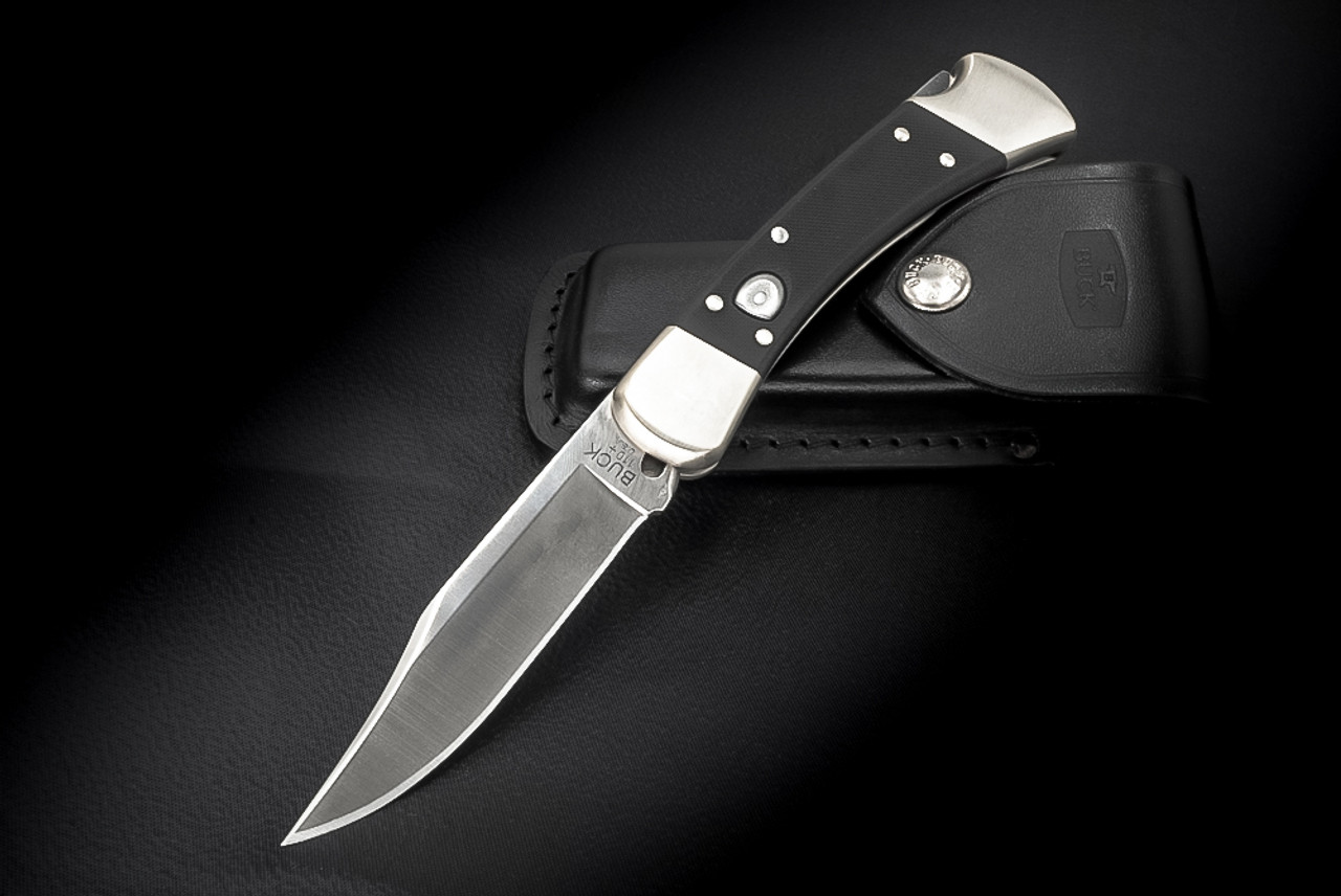 BUCK 0110BKSA-B S30V钢 BOS标 AUTO G-10柄 折叠猎人  1970