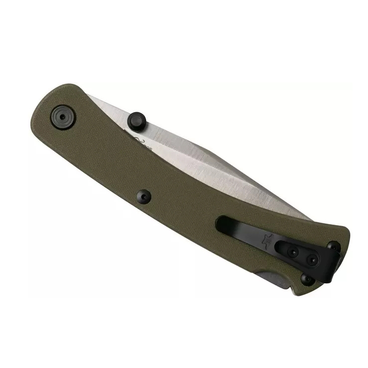 BUCK 0110GRS3-B Slim Pro TRX CPM-S30V钢 BOS火标 G10柄 运动版 绿色 890