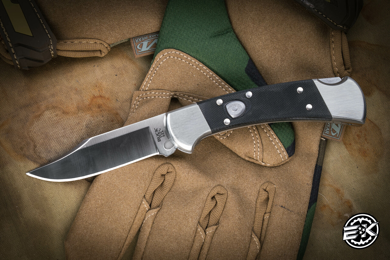 BUCK 0112BKSA-B Ranger AUTO Elite S30V钢 BOS火标 G10柄 1780