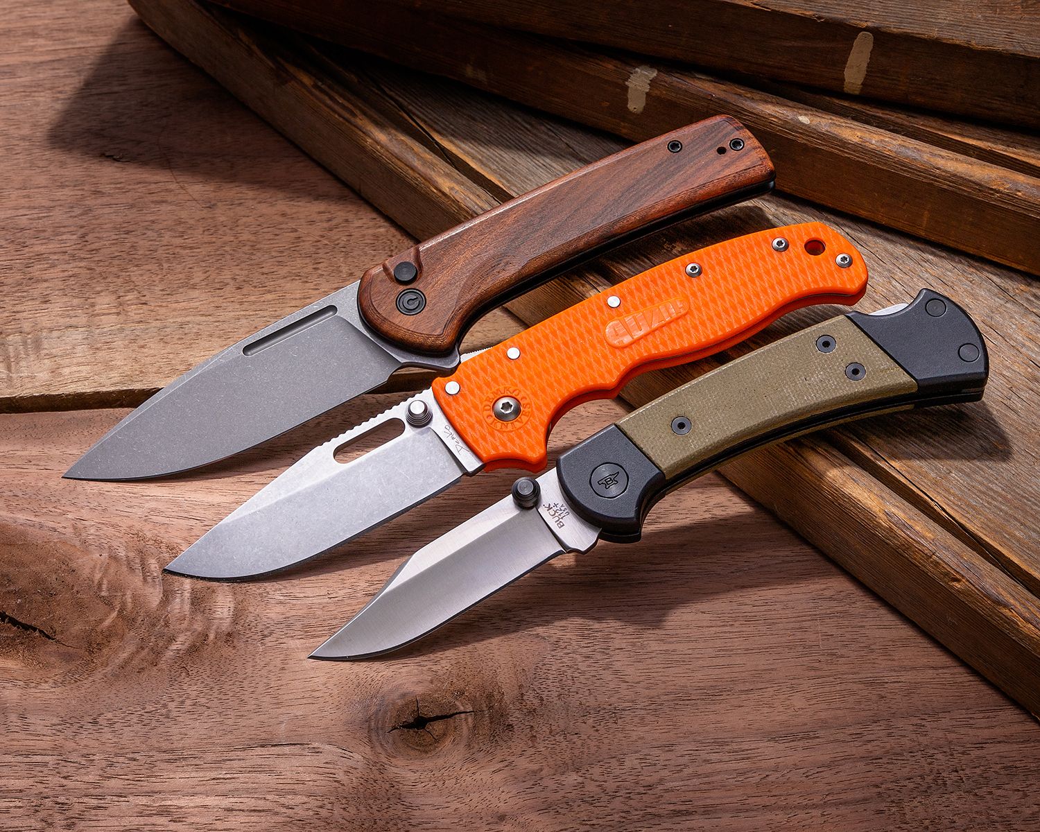 Buck 0112GRS5-B Ranger Sport S30V钢 米卡塔+铝柄 1170