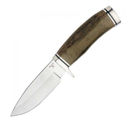 Buck 0192GRSLE-B Vanguard® S35VN钢 BOS标 米卡塔柄 镍银护手  2023年限量版 2080