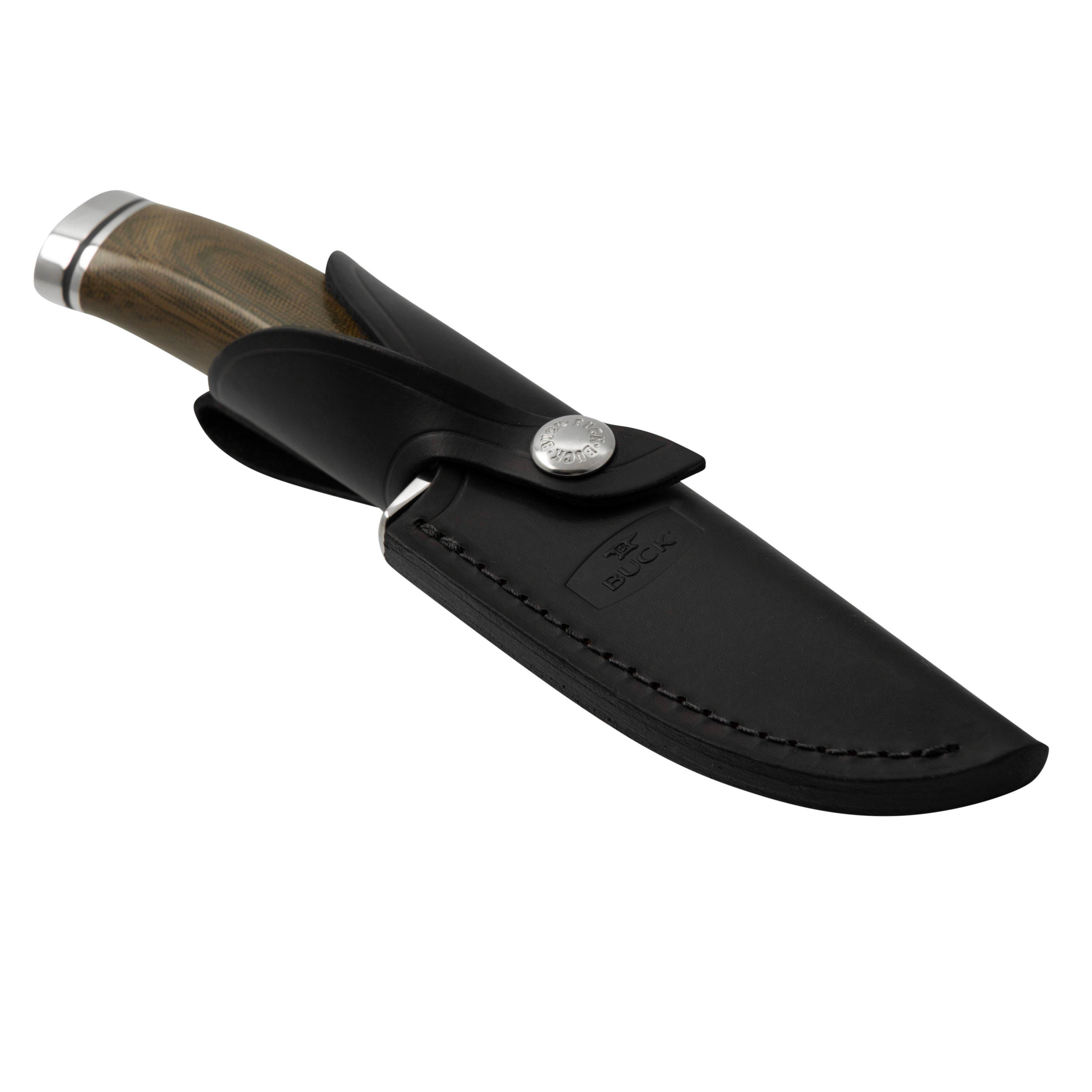 Buck 0192GRSLE-B Vanguard® S35VN钢 BOS标 米卡塔柄 镍银护手  2023年限量版 2080