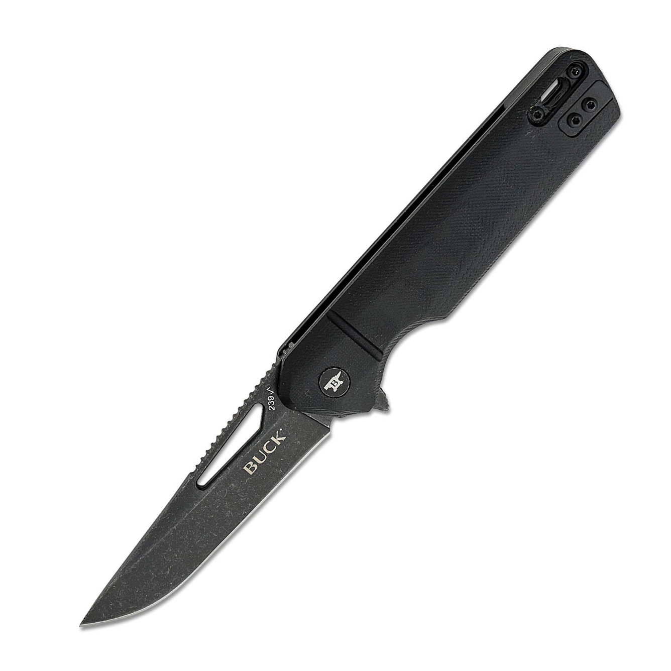 Buck 0239BKS-B Infusion Assisted 7Cr不锈钢 G10柄 黑色 399
