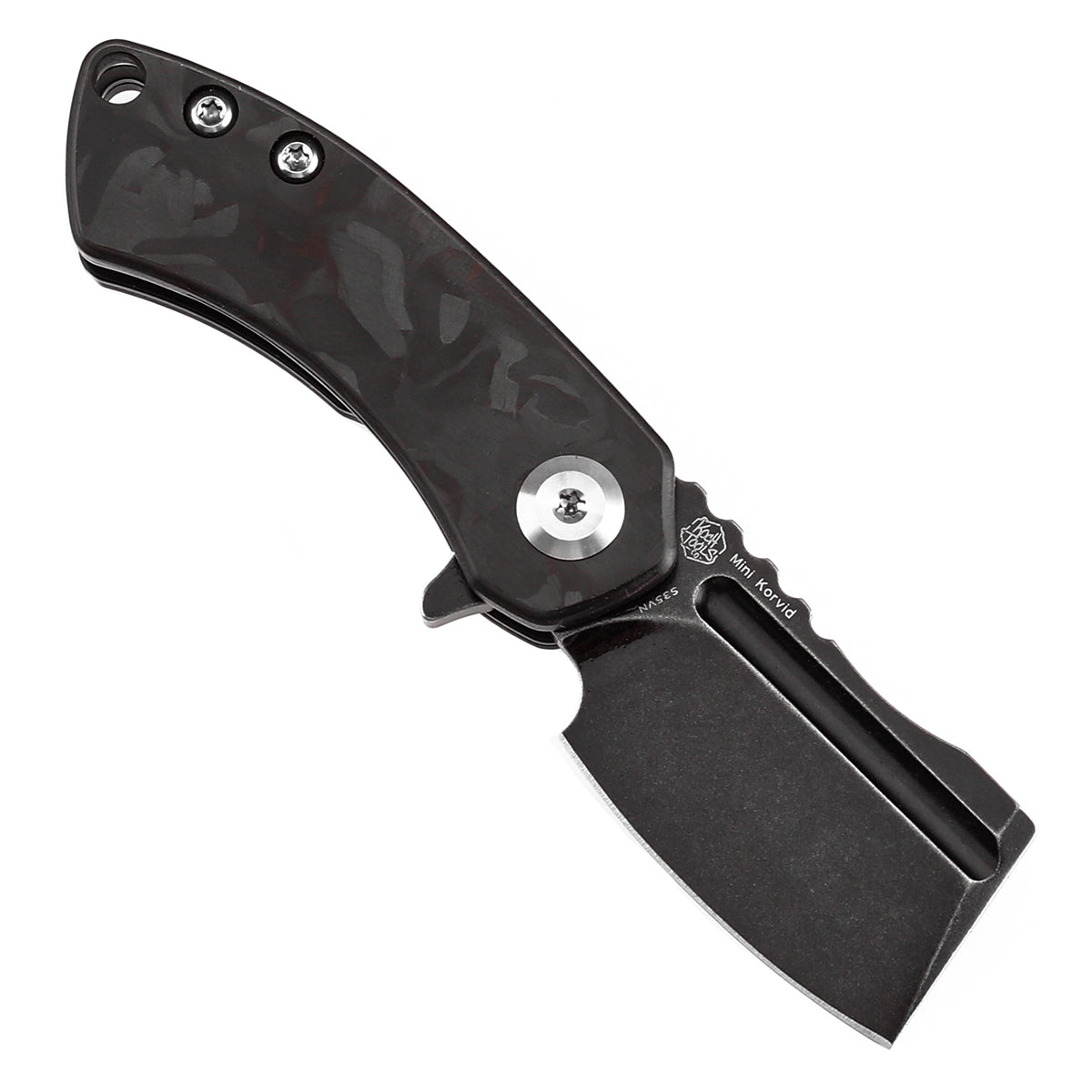 kansept mini korvid S35VN钢 红黑碳纤维 K3030A13 红黑 670
