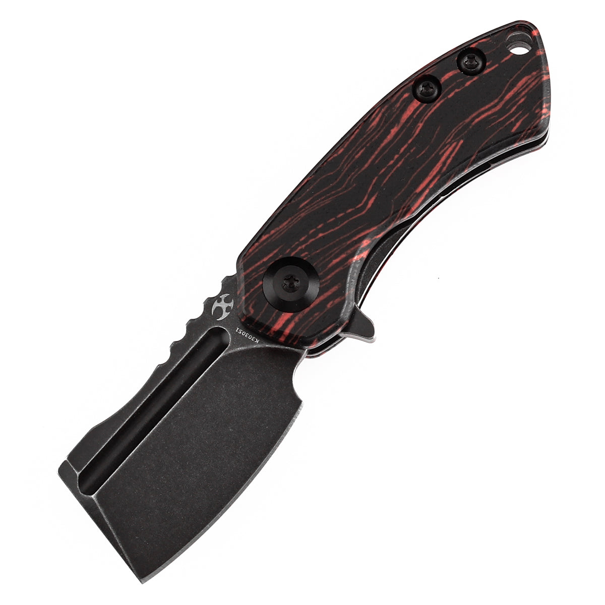 kansept mini korvid S35VN钢 红黑G10 K3030S1 红黑 627