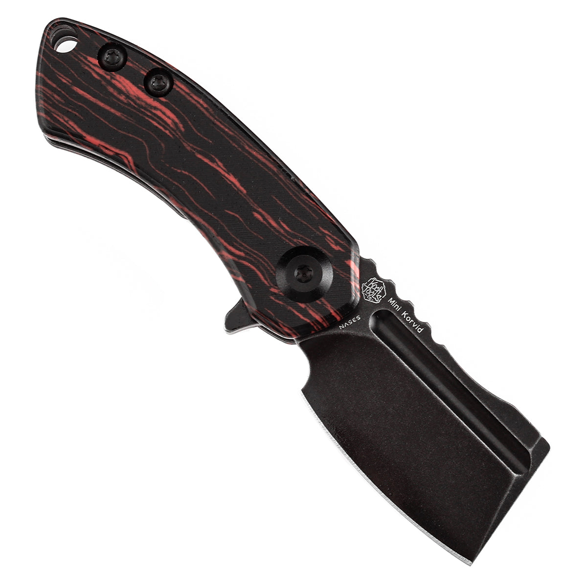 kansept mini korvid S35VN钢 红黑G10 K3030S1 红黑 627