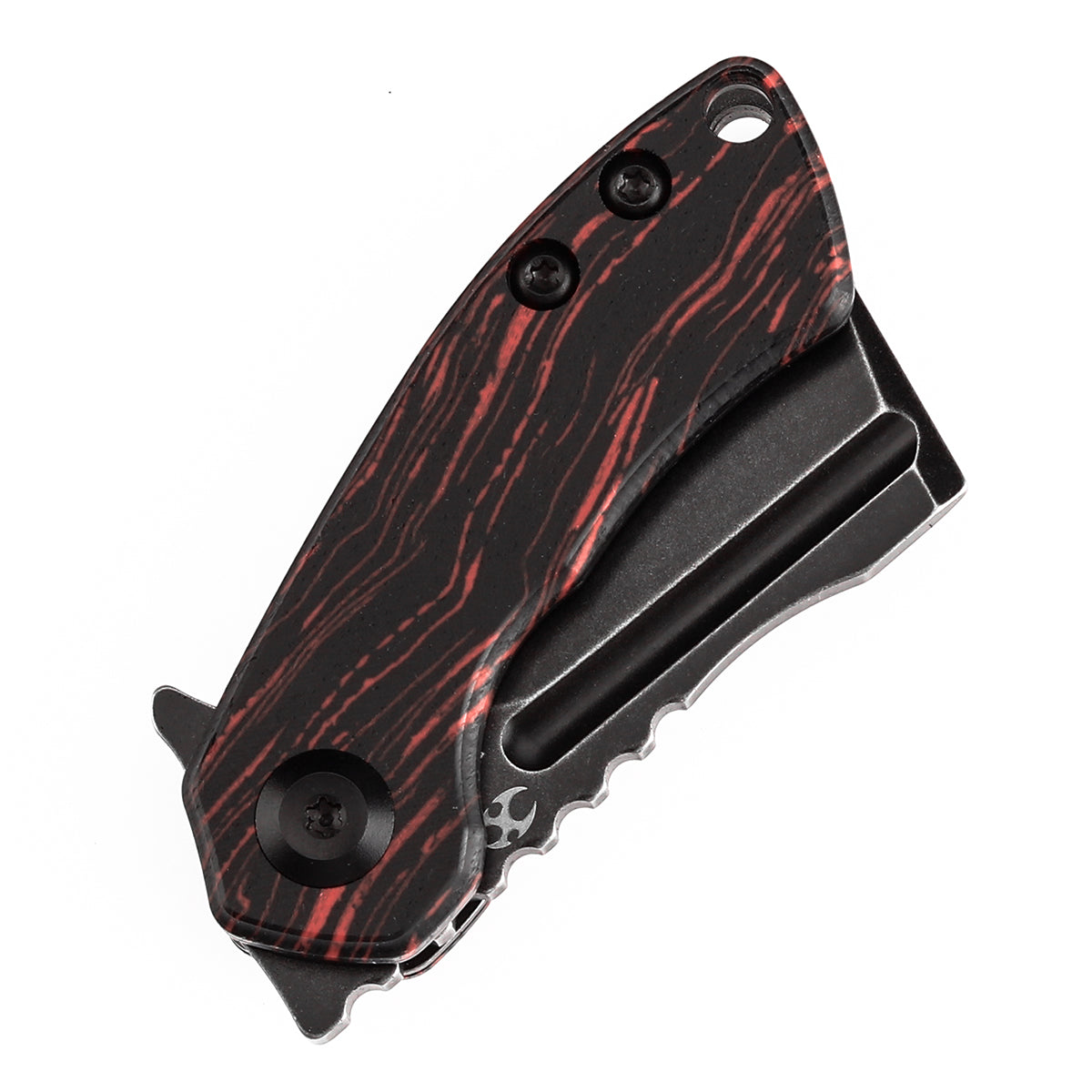 kansept mini korvid S35VN钢 红黑G10 K3030S1 红黑 627