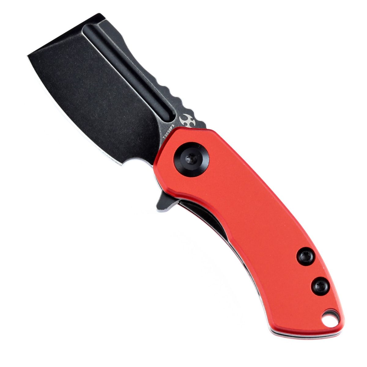 kansept mini korvid 154CM钢 铝合金柄 T3030P3 红色 430