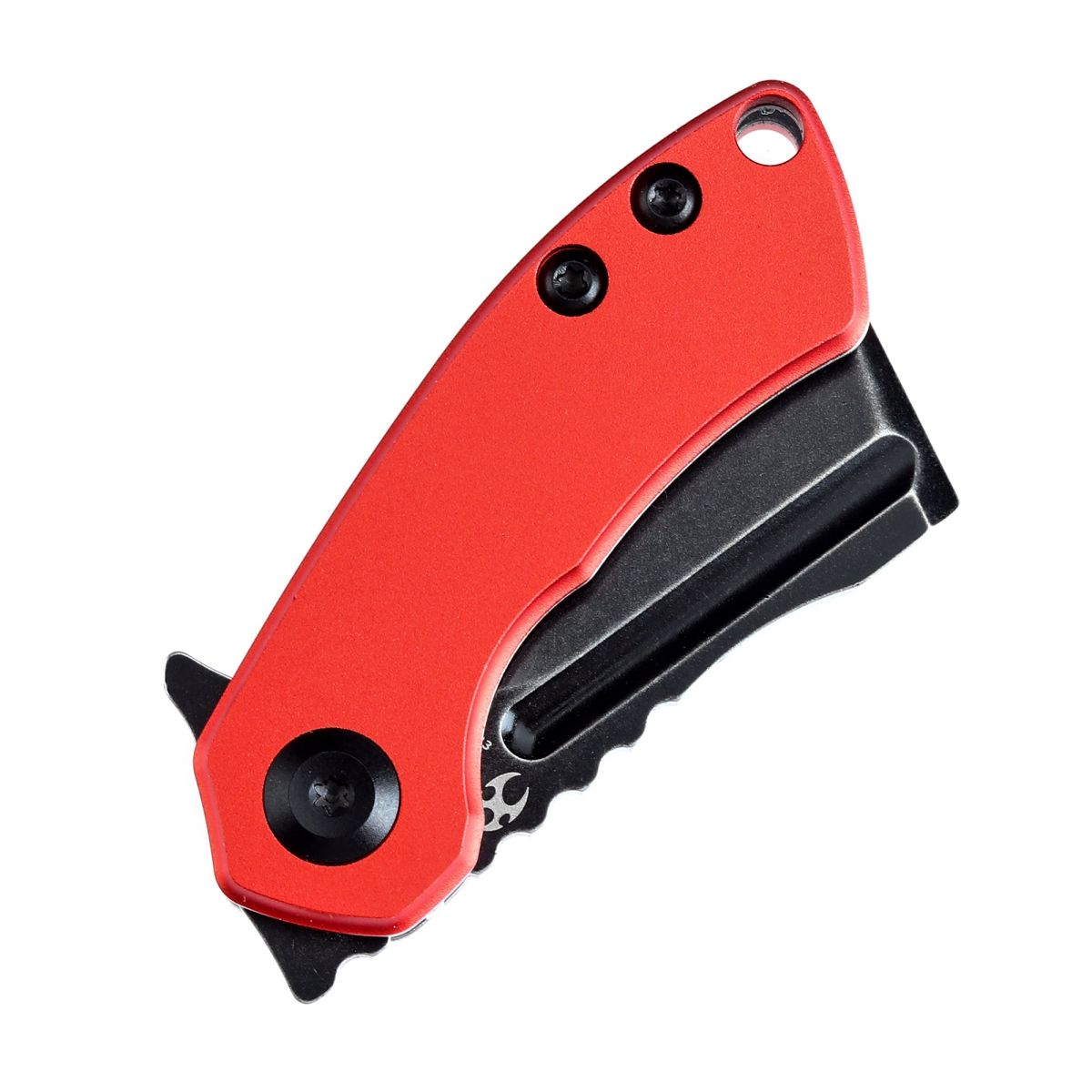 kansept mini korvid 154CM钢 铝合金柄 T3030P3 红色 430