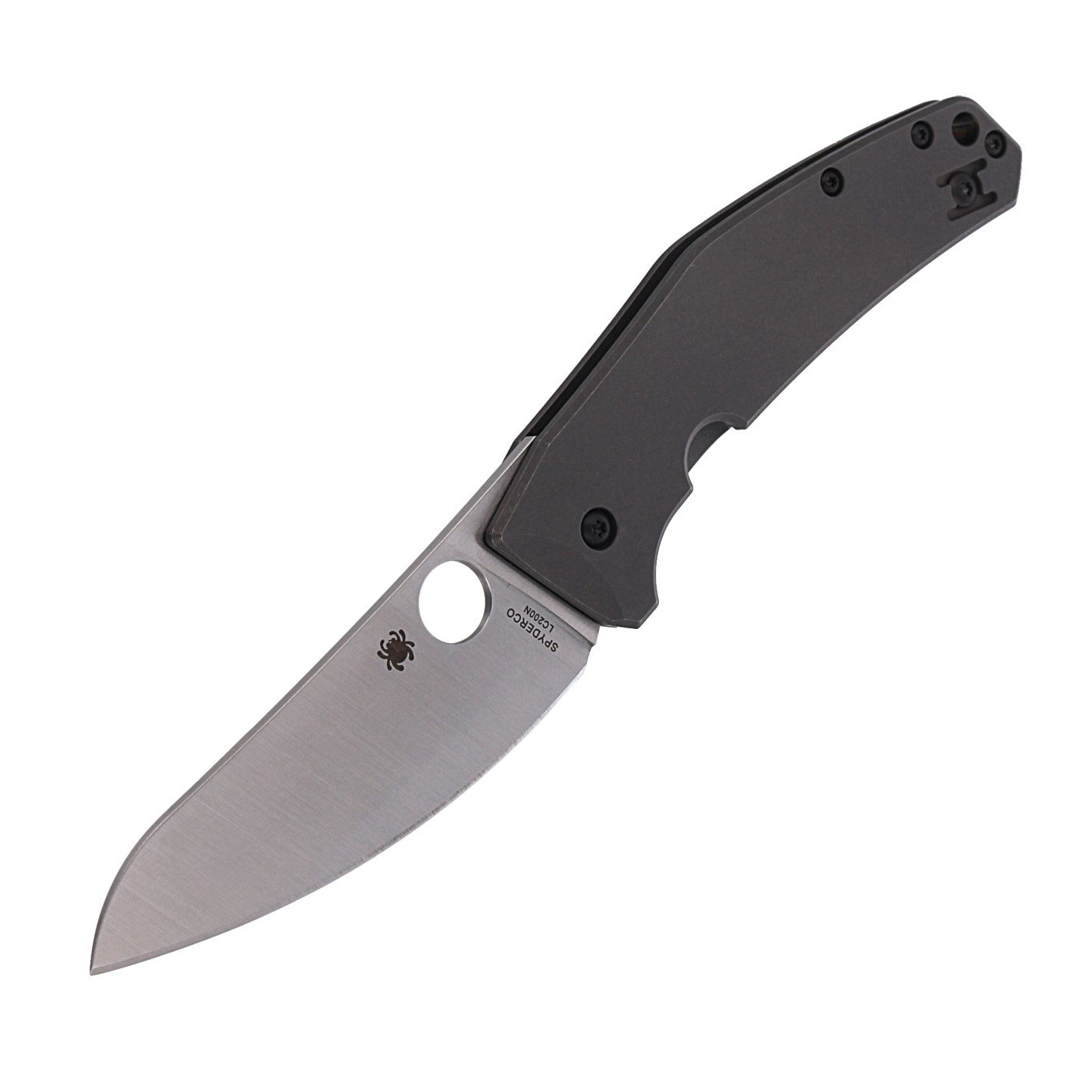 Spyderco Slysz Spydie Chef LC200N钢 钛柄 C211TIP 2000