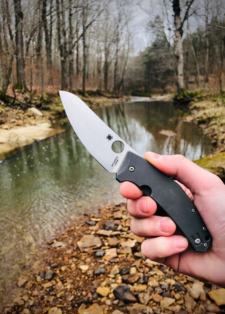 Spyderco Slysz Spydie Chef LC200N钢 钛柄 C211TIP 2000