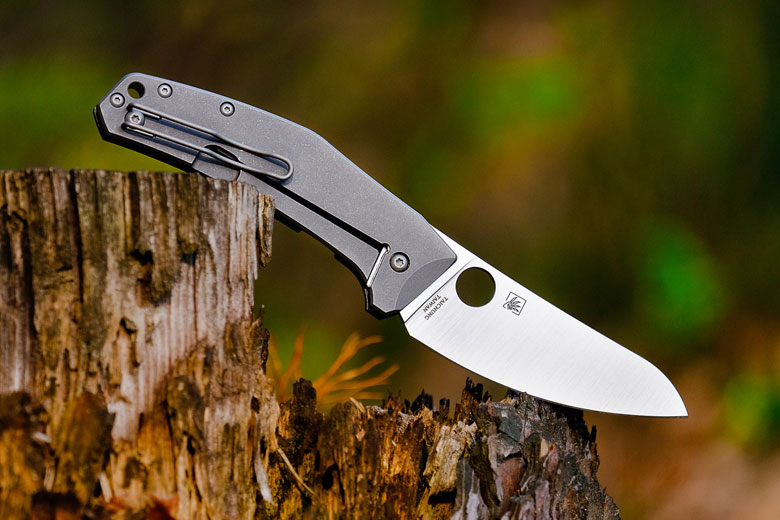 Spyderco Slysz Spydie Chef LC200N钢 钛柄 C211TIP 2000