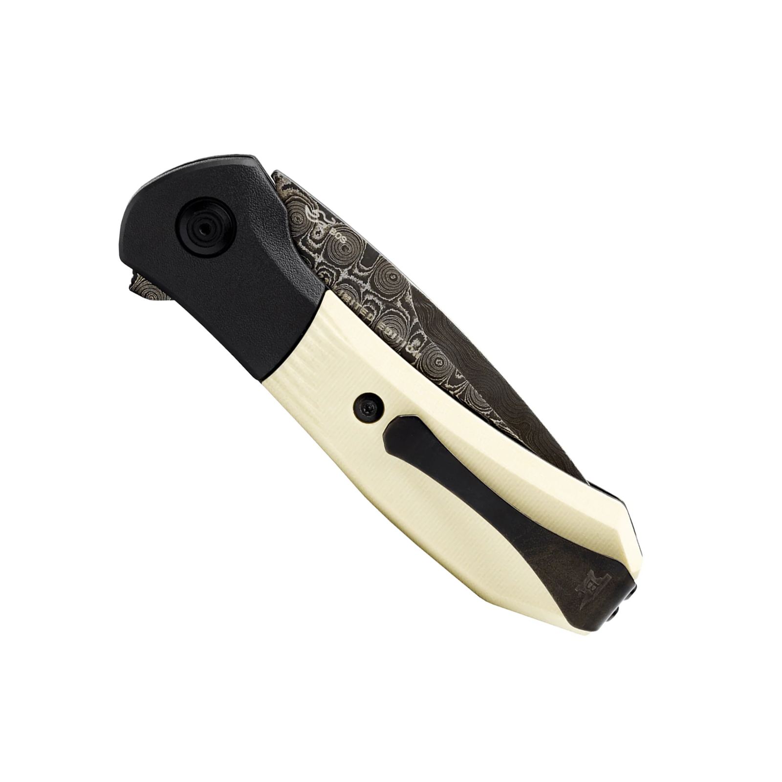 Buck 0590IVSLE-B Paradigm 大马士革钢 G10柄 象牙色 4488