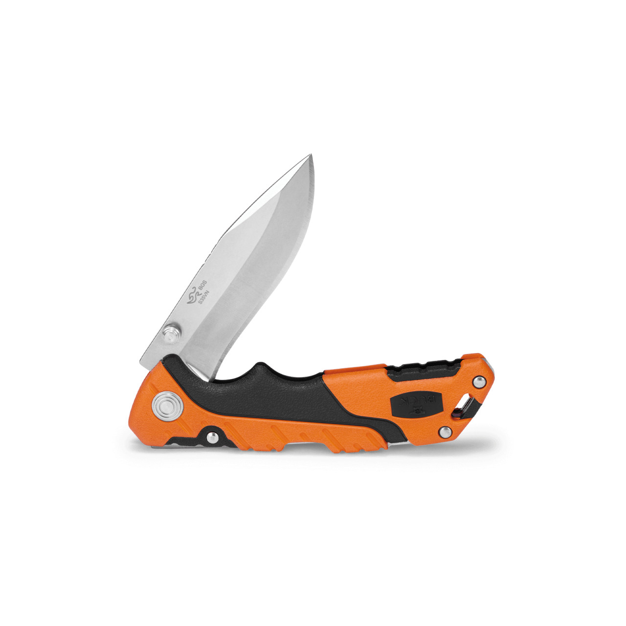 Buck 0661ORS-B Pursuit Pro S35VN 玻璃填充尼龙 橙色 720