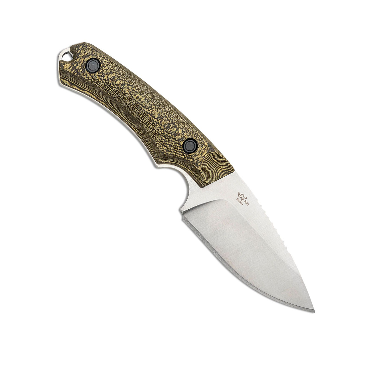 Buck 0664BRS-B Alpha CPM-S35VN 不锈钢 Dymalux 棕色 1599