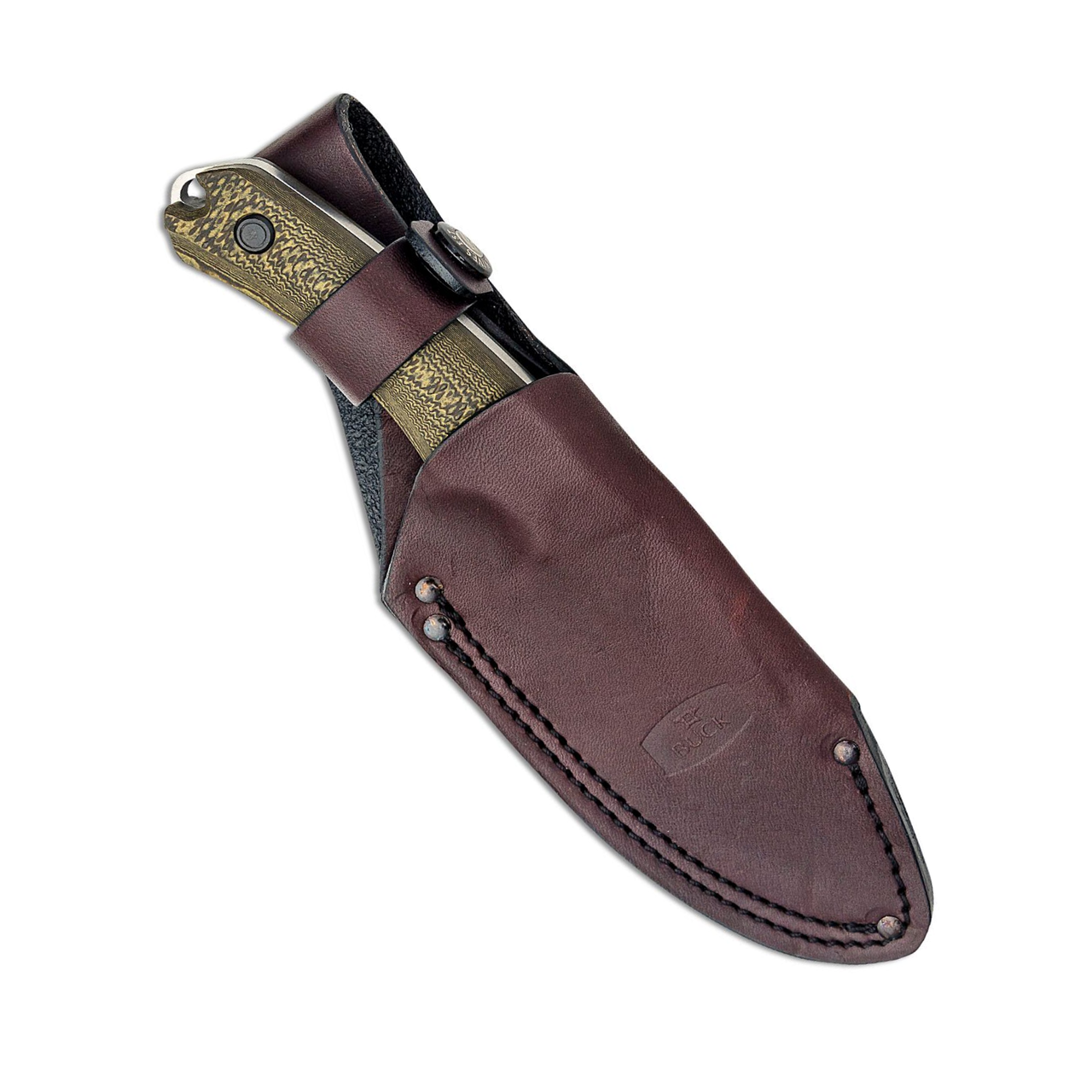 Buck 0664BRS-B Alpha CPM-S35VN 不锈钢 Dymalux 棕色 1599