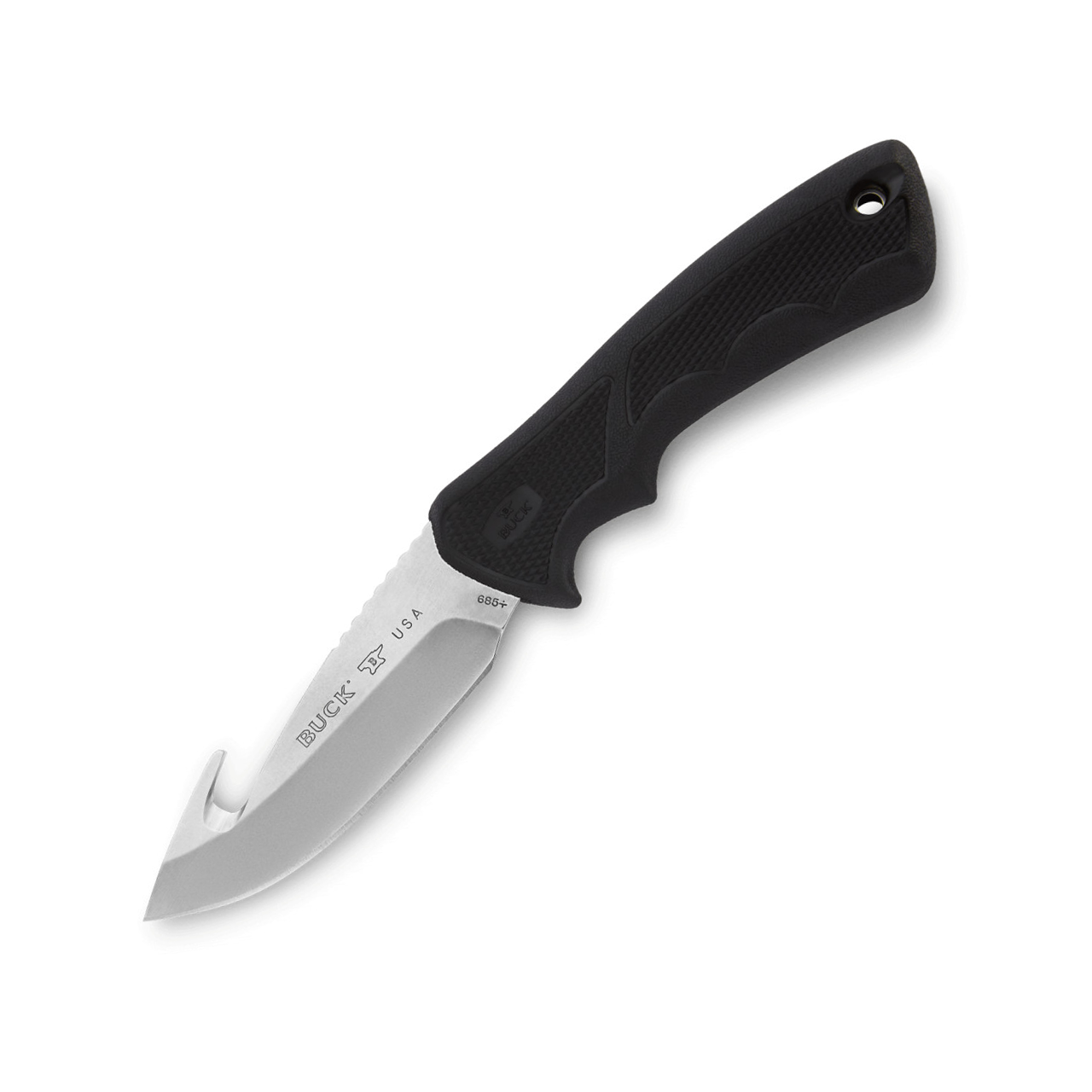 Buck 0685BKG-B BuckLite 420HC 不锈钢 Dynaflex 黑色 339
