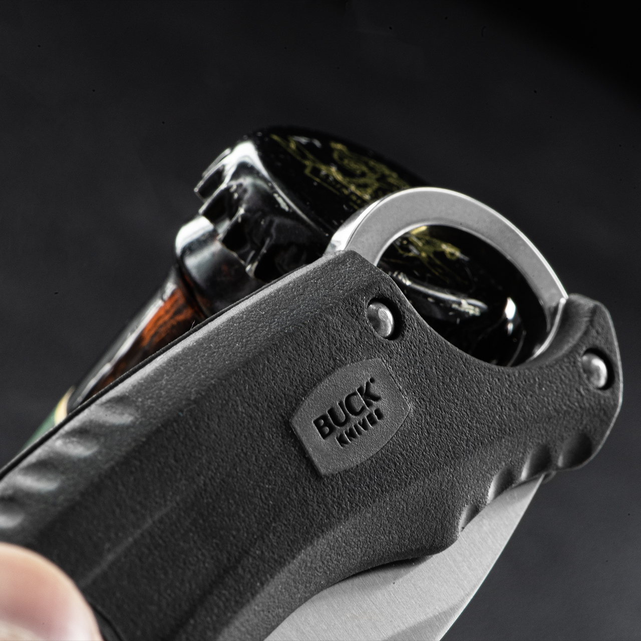Buck 0753BKX-B RedPoint 420HC 不锈钢 橡皮 黑色 340