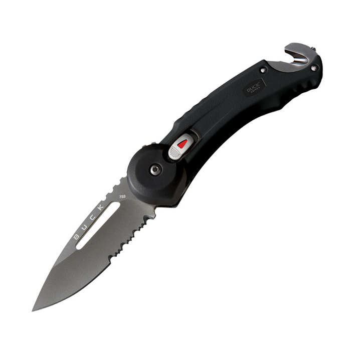 Buck 0753BKX-B RedPoint 420HC 不锈钢 橡皮 黑色 340