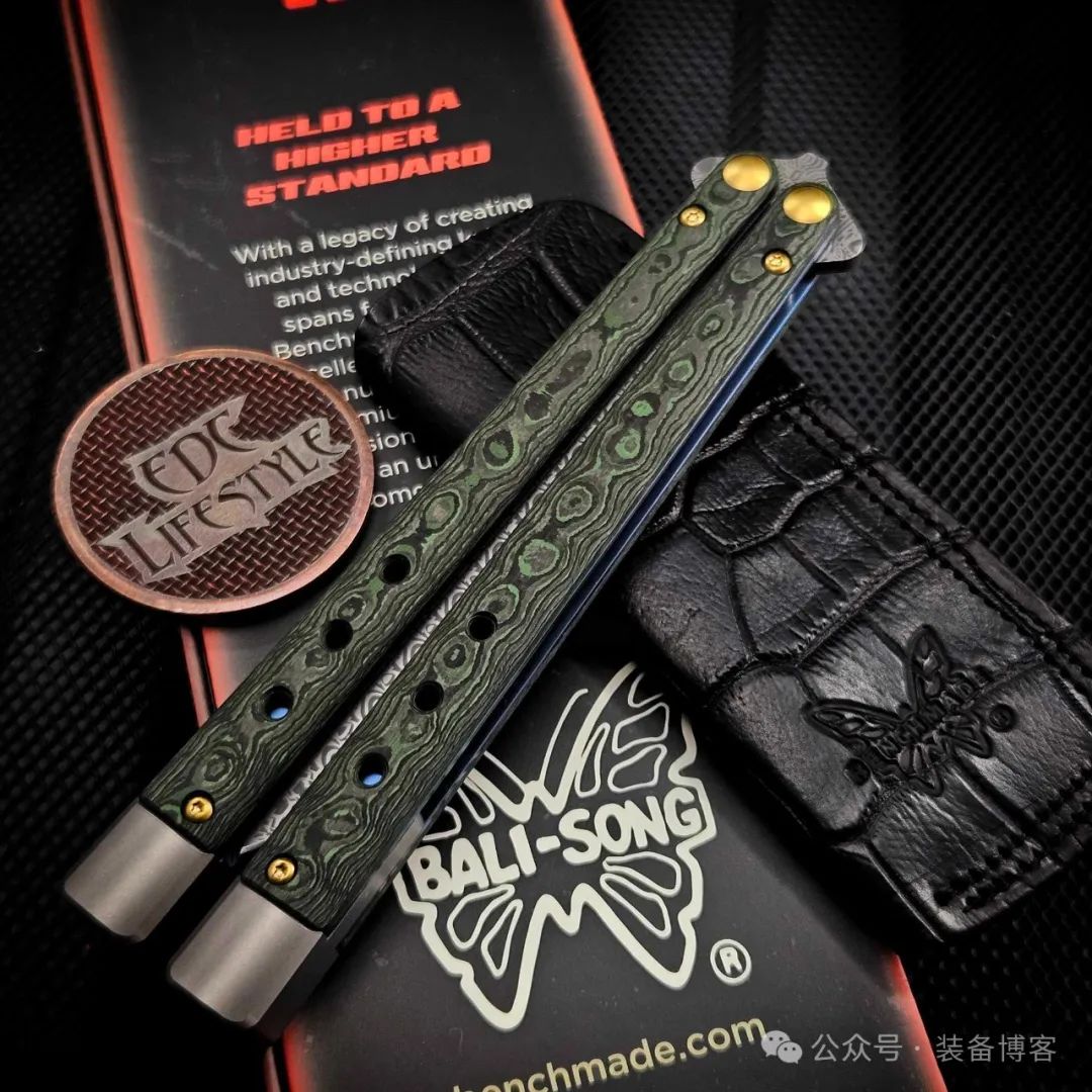 Benchmade Necron 大马士革钢限量版甩刀 99-242