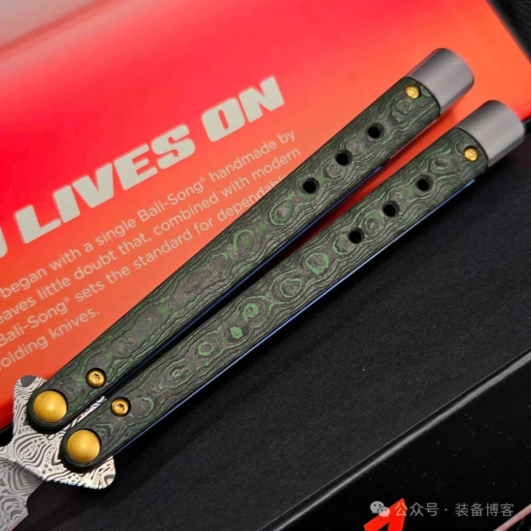 Benchmade Necron 大马士革钢限量版甩刀 99-242