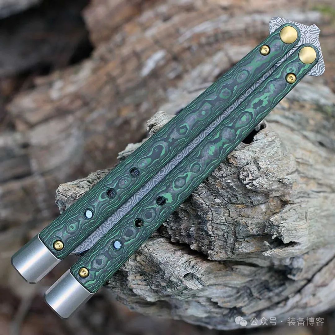 Benchmade Necron 大马士革钢限量版甩刀 99-242