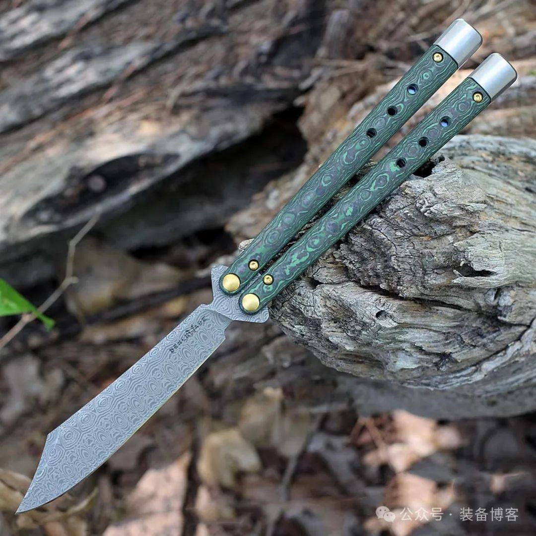 Benchmade Necron 大马士革钢限量版甩刀 99-242