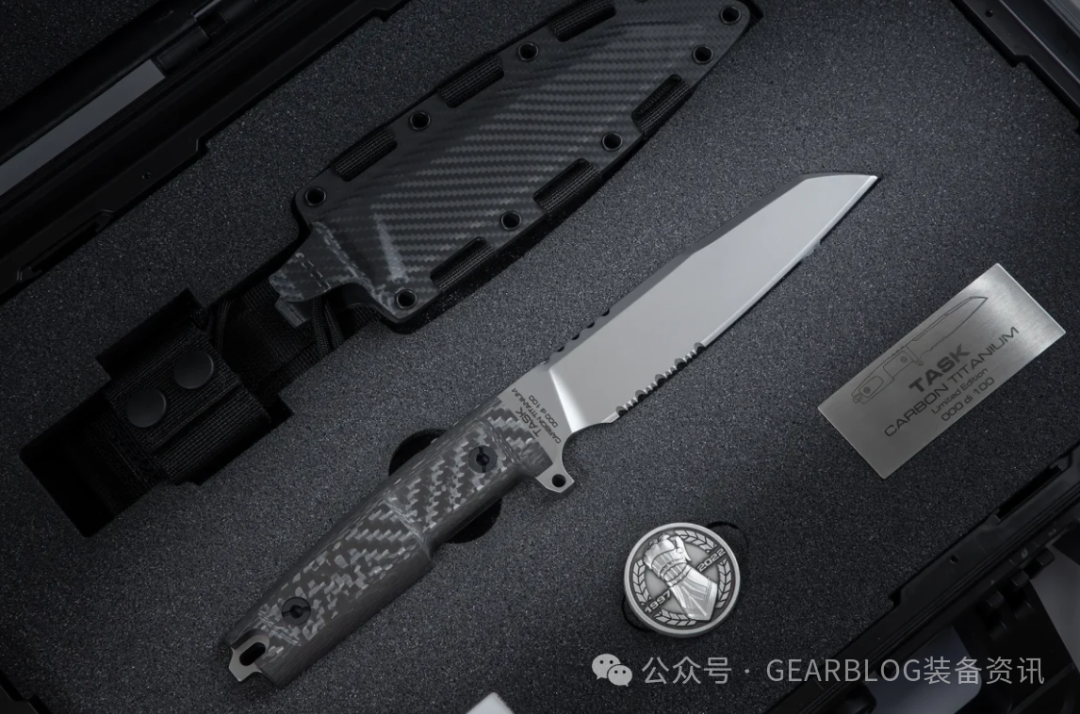 Extrema Ratio 推出限量版 Task Carbon Titanium 刀具