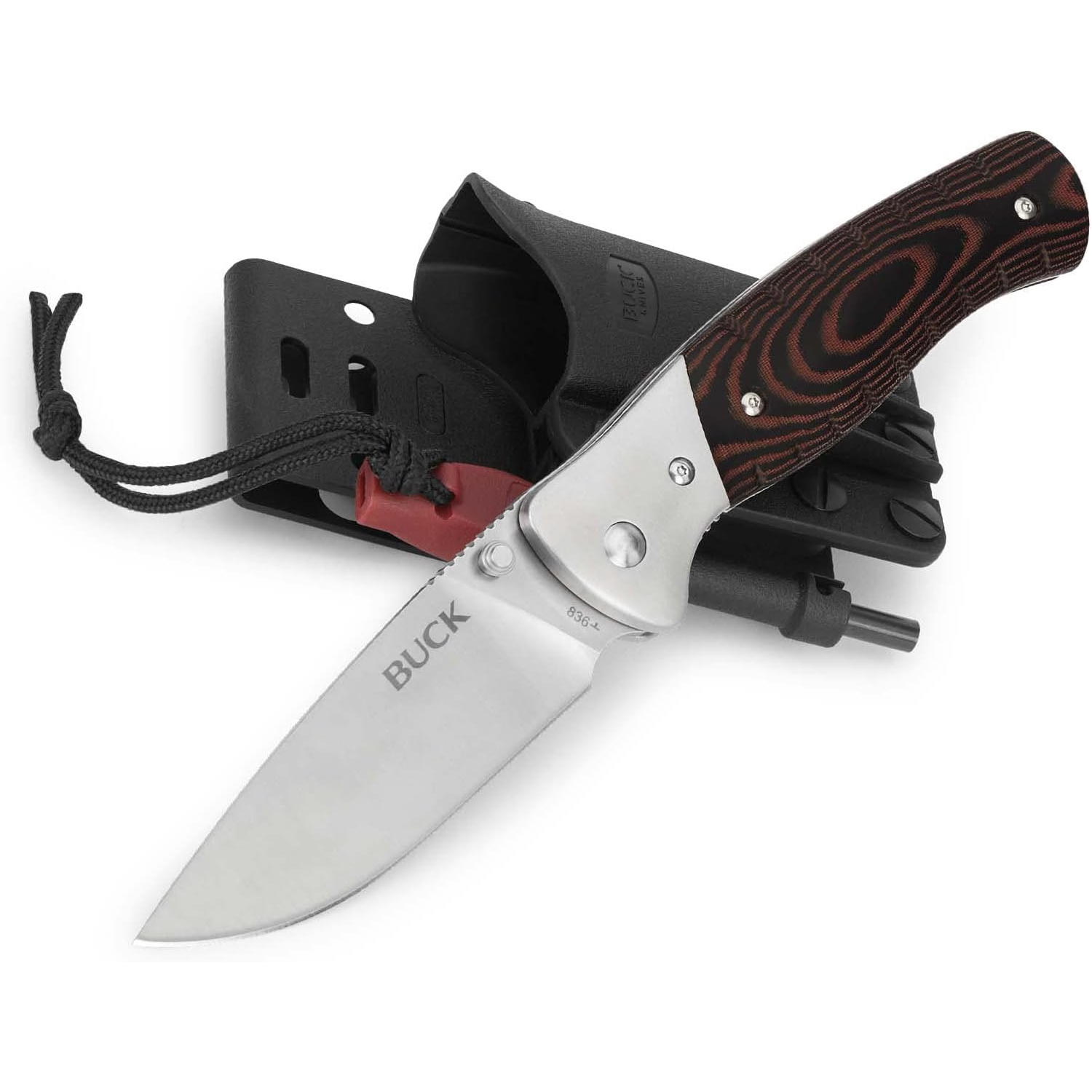 Buck 0836BRS-B Selkirk 420HC 不锈钢 米卡塔 棕色 649