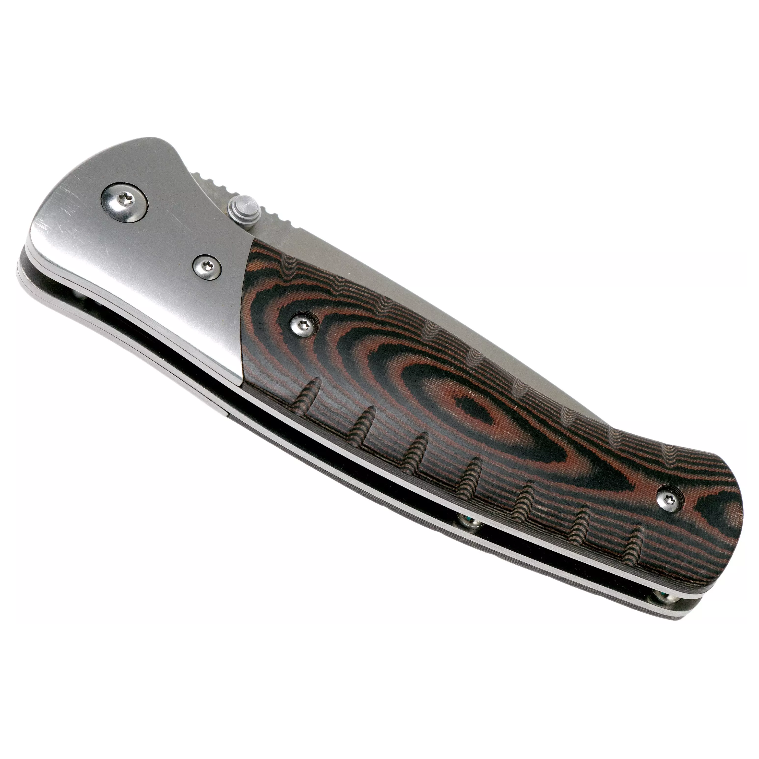 Buck 0836BRS-B Selkirk 420HC 不锈钢 米卡塔 棕色 649