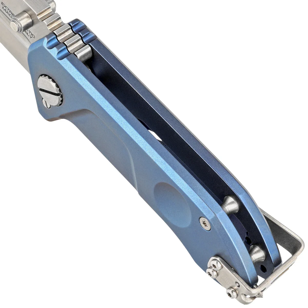 Extrema Ratio Frame N690钢 钛柄 极端武力泰坦 蓝色 3800