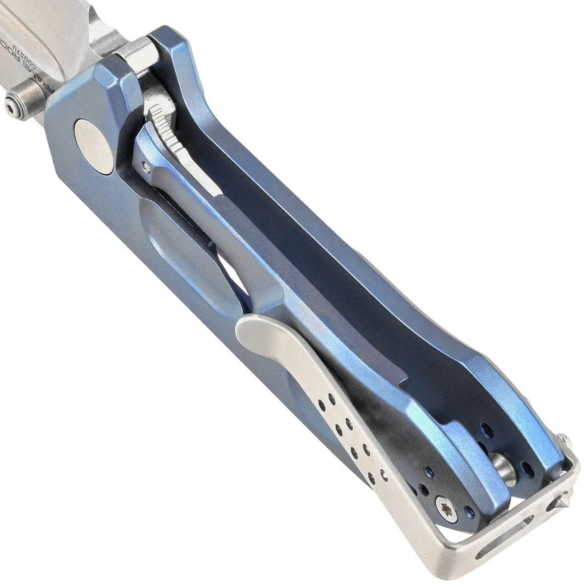 Extrema Ratio Frame N690钢 钛柄 极端武力泰坦 蓝色 3800